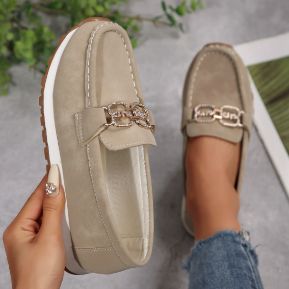 Kyrelle | Chic Orthopedic Buckle Loafers