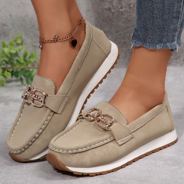 Kyrelle | Chic Orthopedic Buckle Loafers