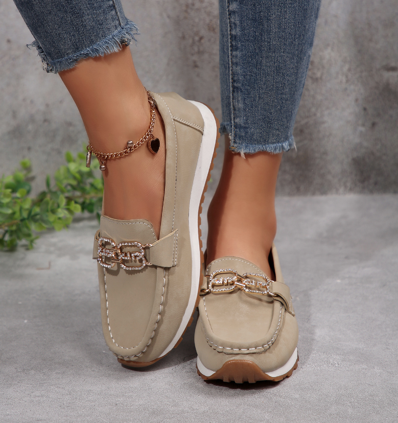Kyrelle | Chic Orthopedic Buckle Loafers