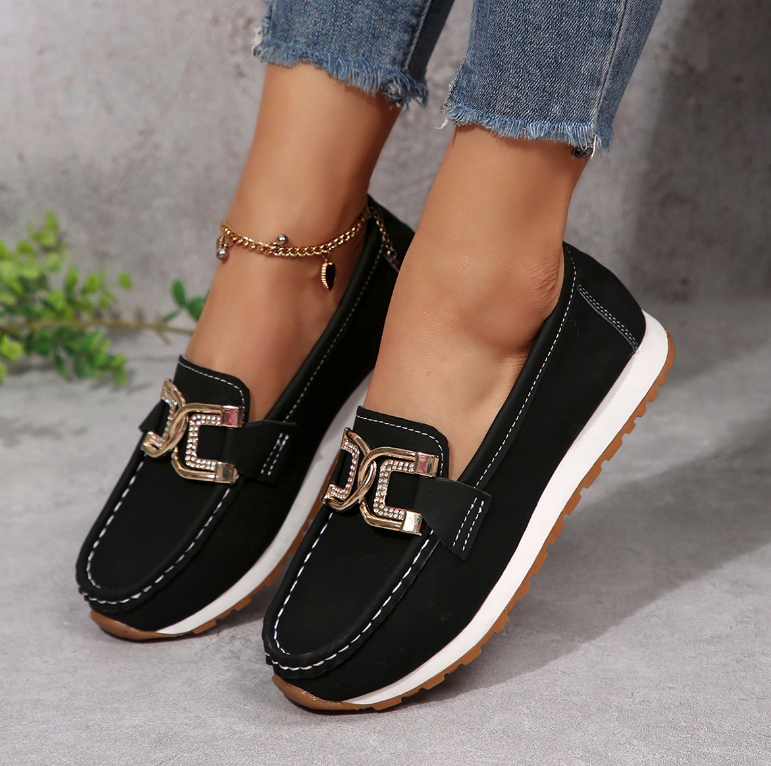 Kyrelle | Chic Orthopedic Buckle Loafers