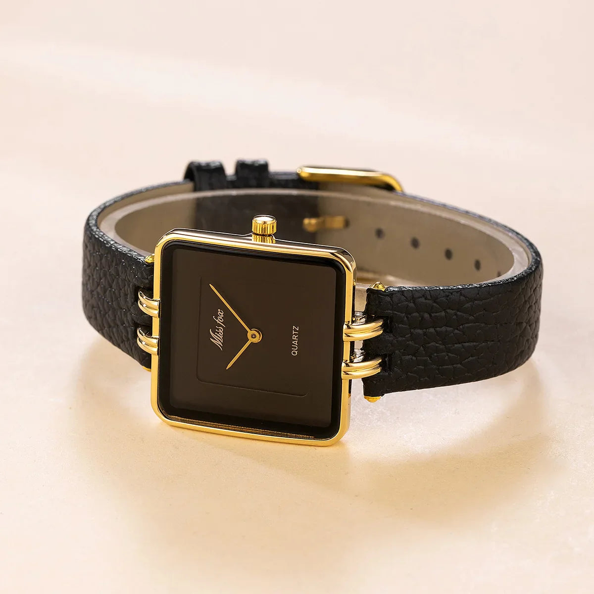 Elaine Leather Strap Watch