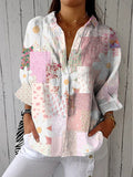 Aethira | Patchwork Daisy Blouse