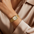 Alure Watch Gold/White