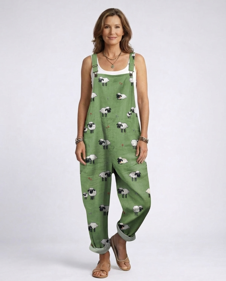 Rysoria | Comfortable printed Jmpsuit