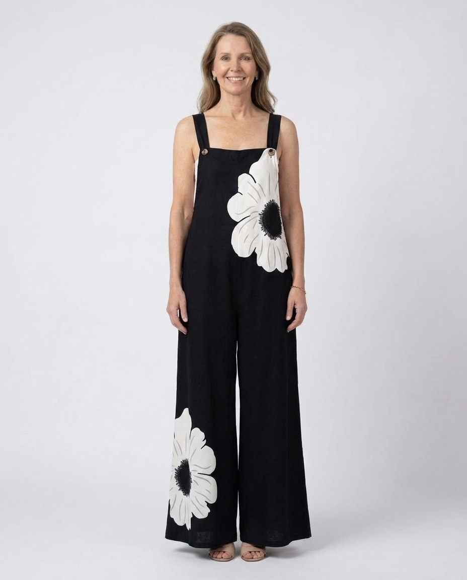 Maelira | Comfortable printed Jmpsuit