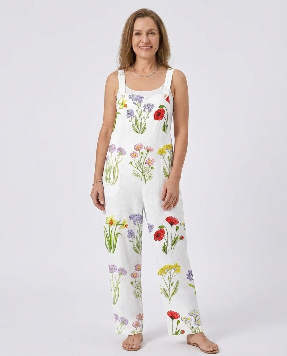 Liorisse | Comfortable printed Jmpsuit