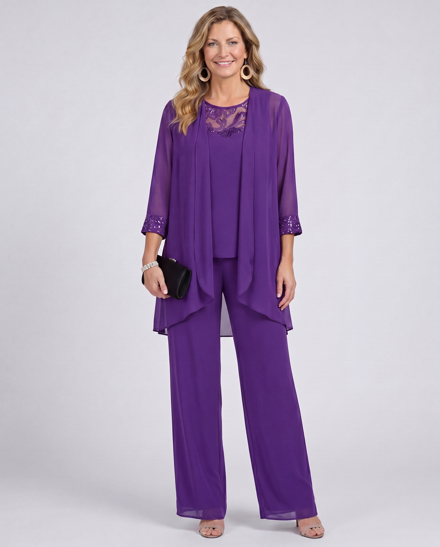 Lillie | Minimalist style classic three-piece set