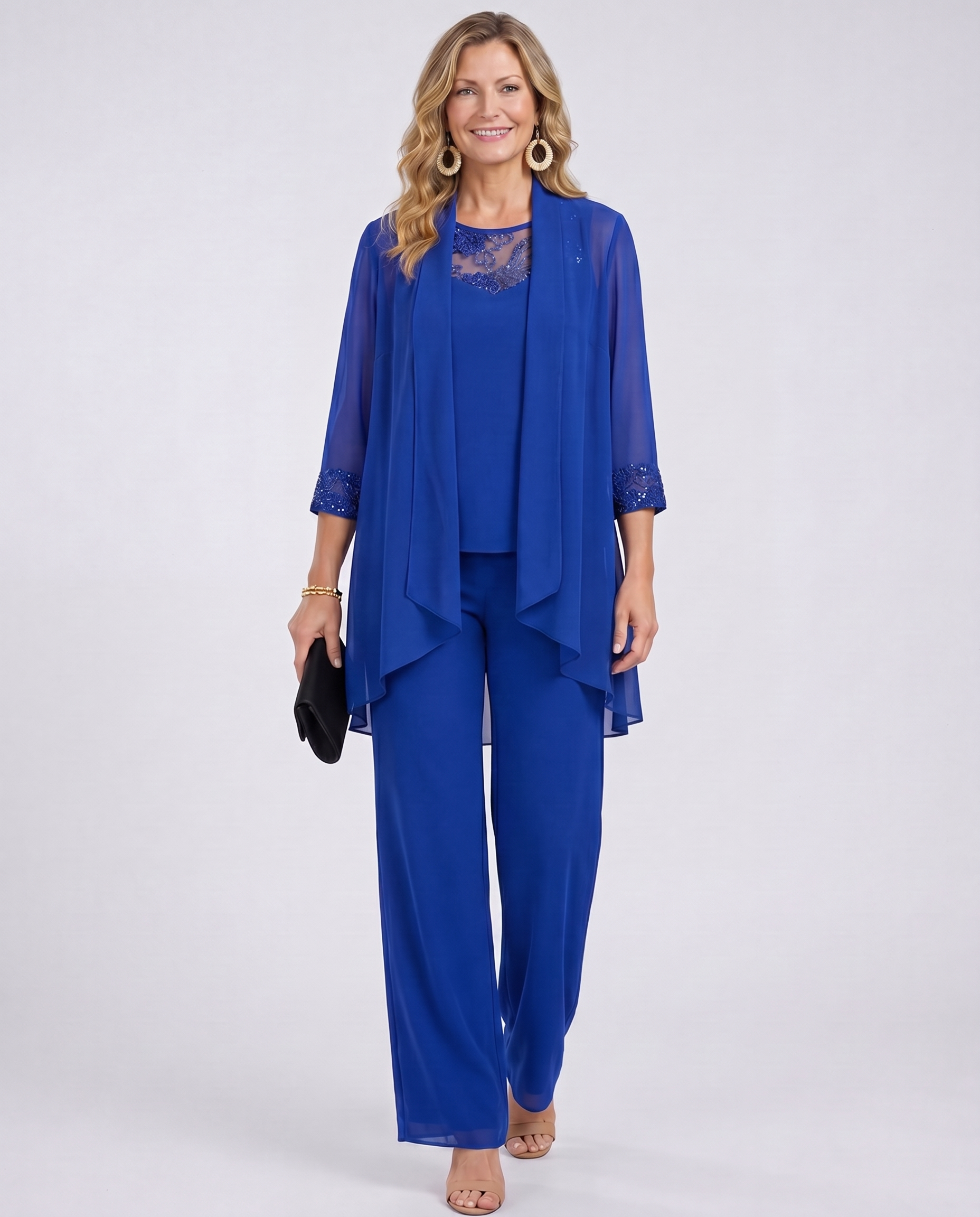 Lillie | Minimalist style classic three-piece set