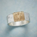 Boho Threads Ring in Gold