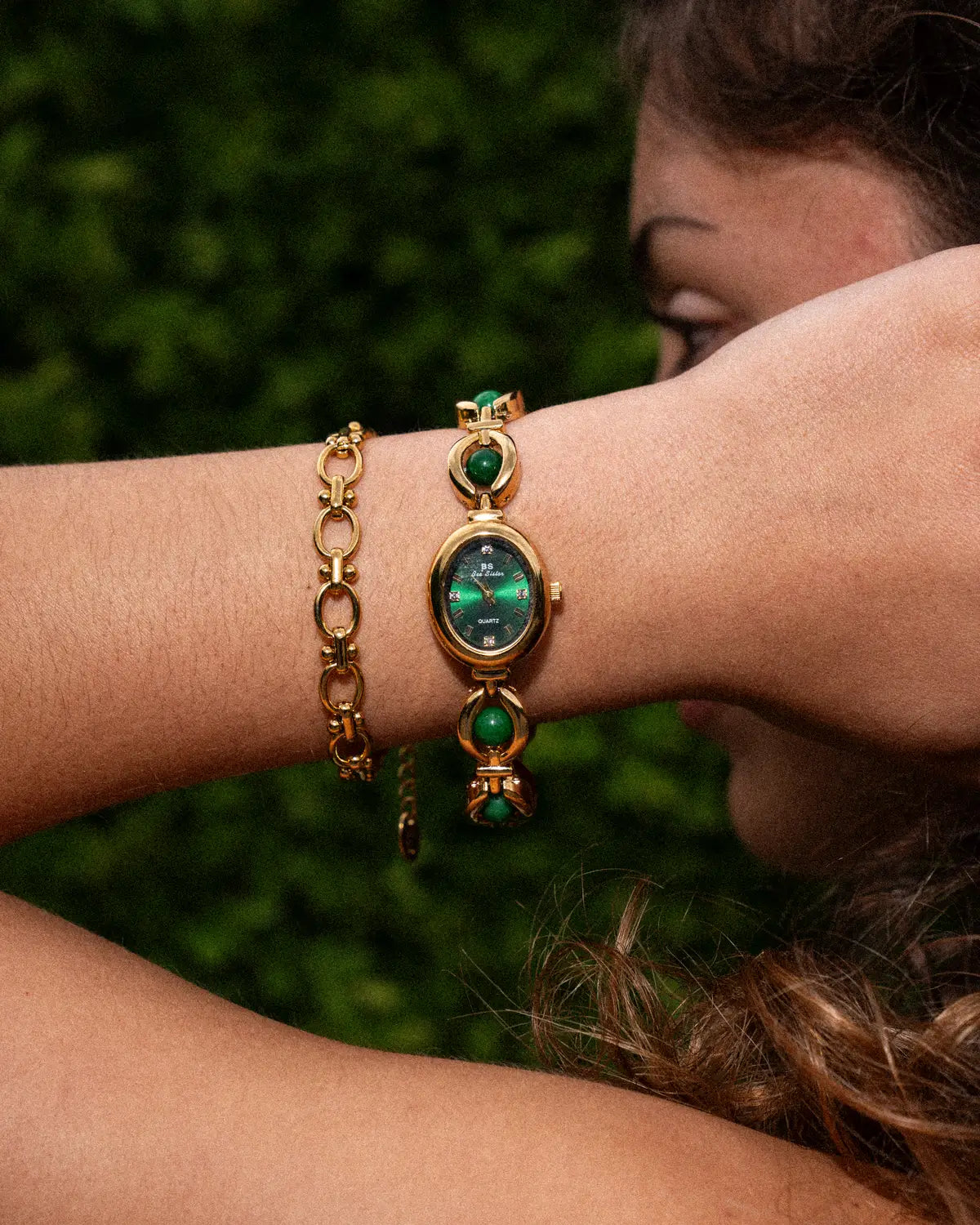Luxury Ladies Watch with Pearl Details