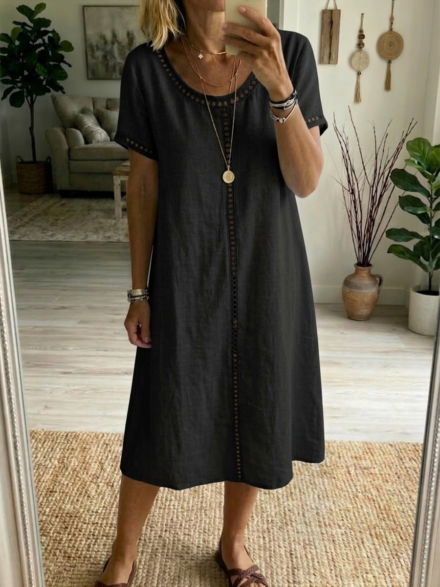 Angelia | Timeless Elegant Relaxed Fit Dress