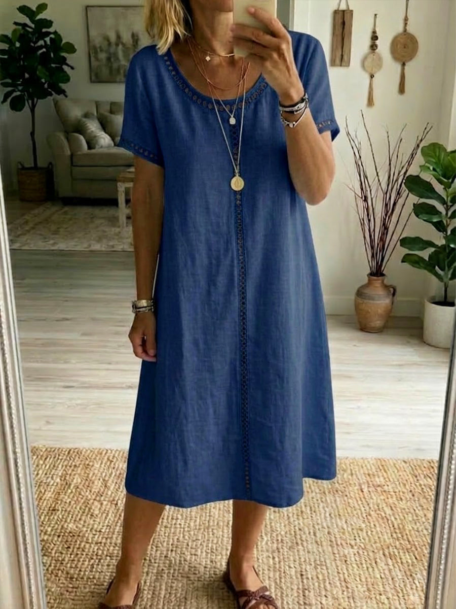 Angelia | Timeless Elegant Relaxed Fit Dress