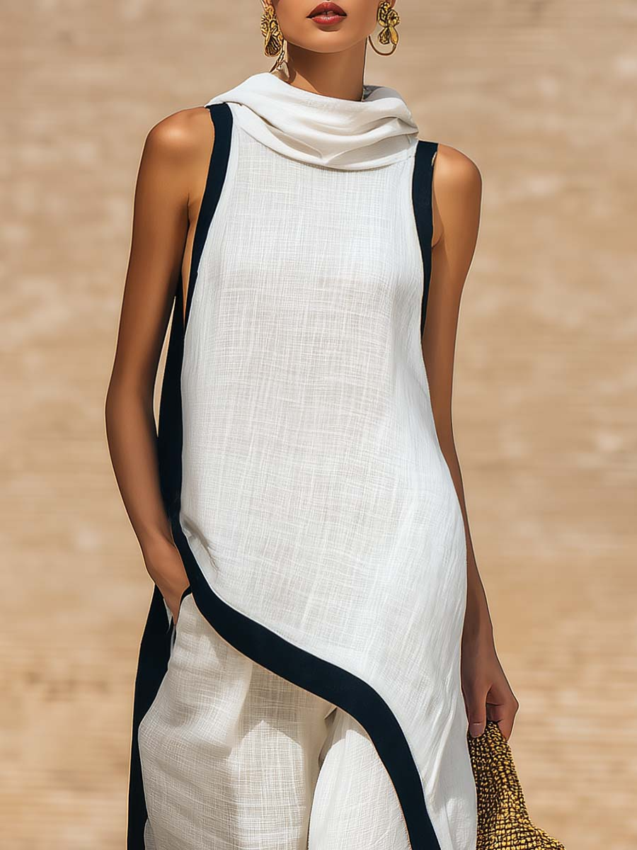Claudie | Relaxed Chic Casual Cotton Linen Set