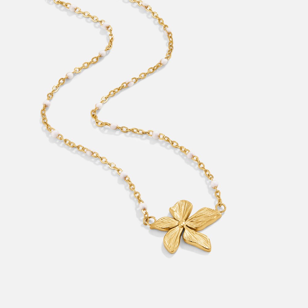 ‘Spring Bloom’ Bead Necklace